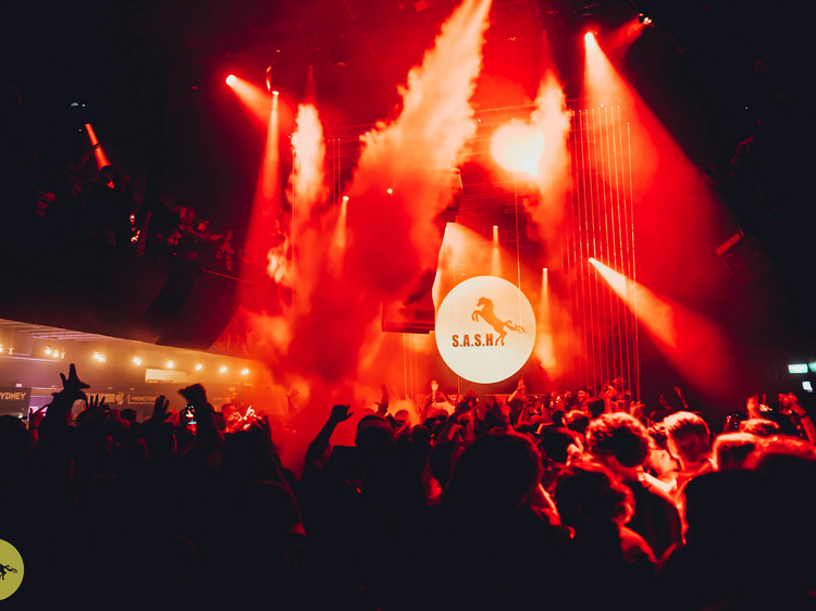 S.A.S.H People dancing at S.A.S.H