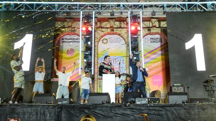 Festive lights Cape Town