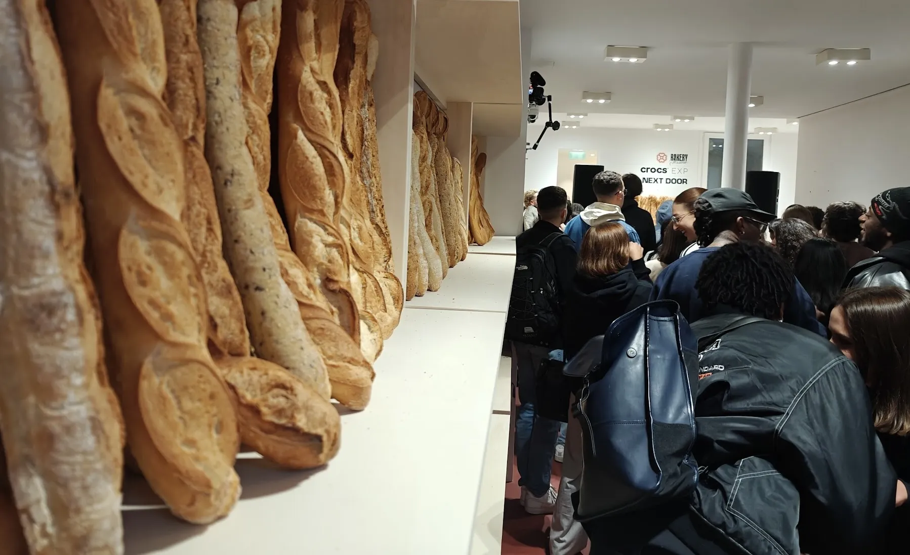 Fête avec des baguettes