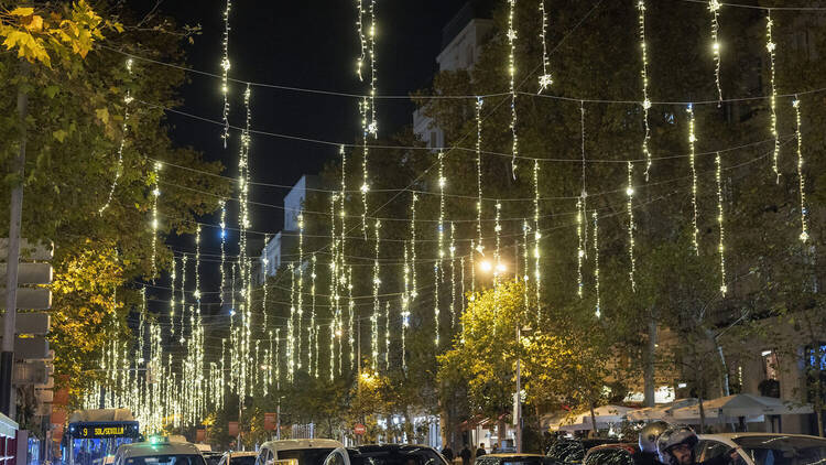 Luces de Navidad, Pedro del Hierro. Ayuntamiento de Madrid