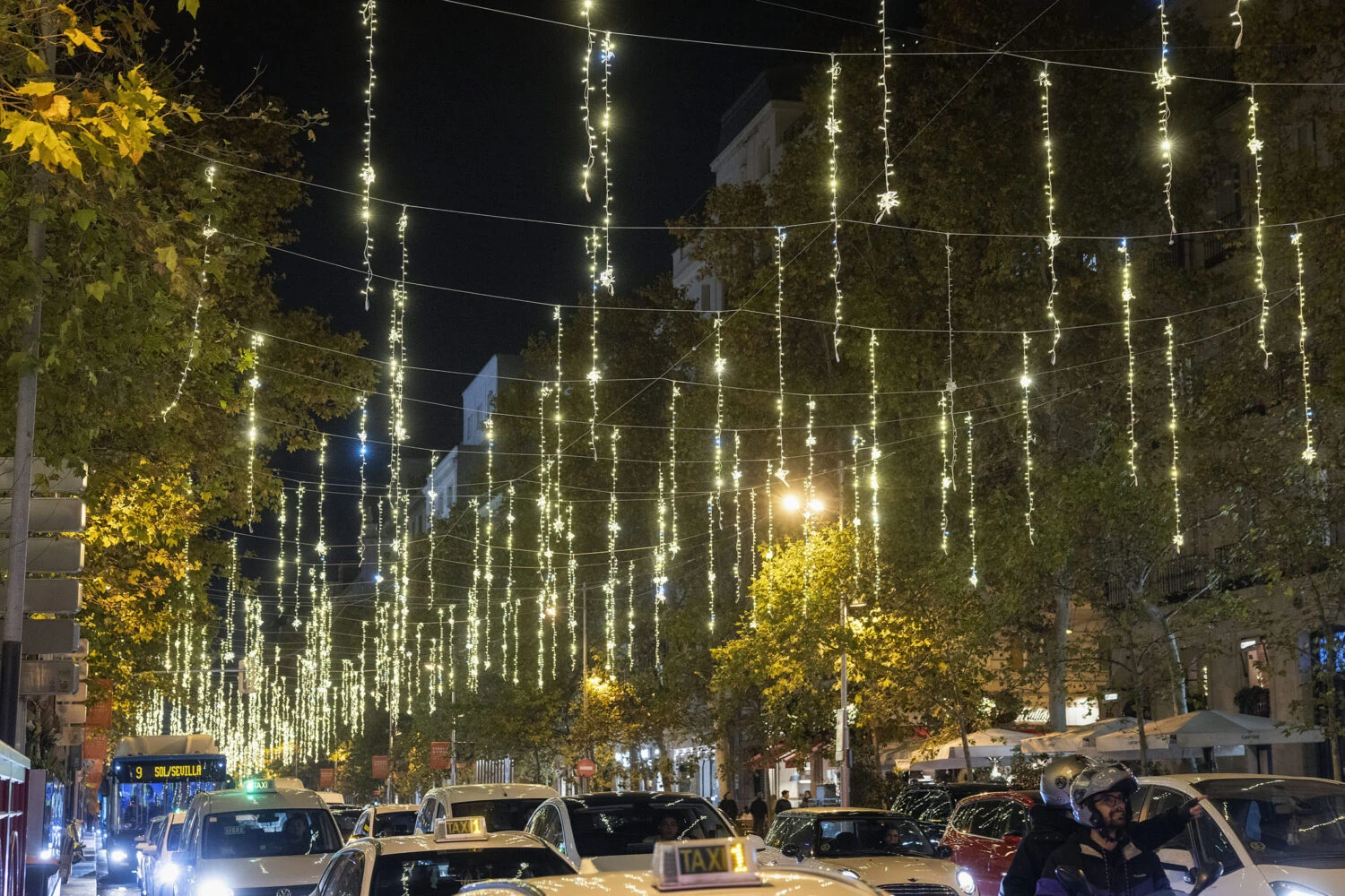Luces de Navidad, Pedro del Hierro. Ayuntamiento de Madrid
