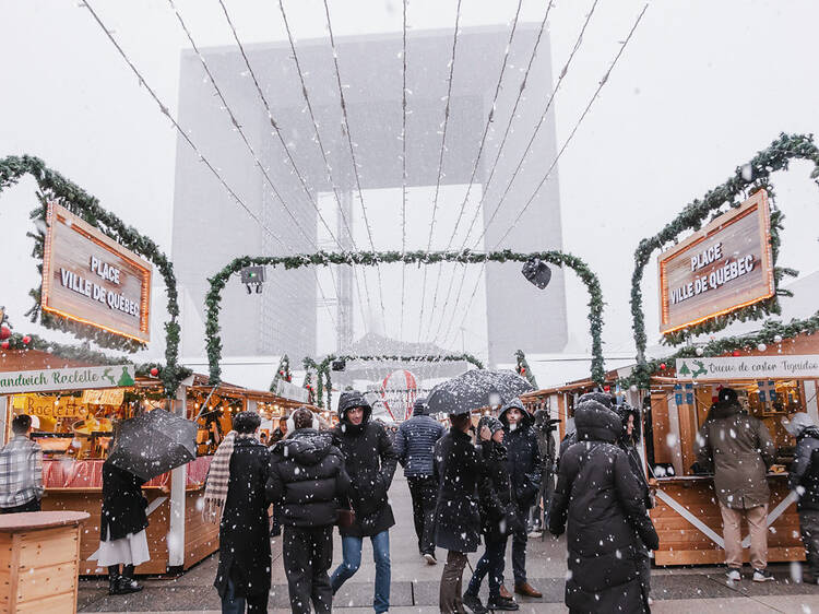 Le marché de Noël de la Défense revient en version XXL pour son édition 2025