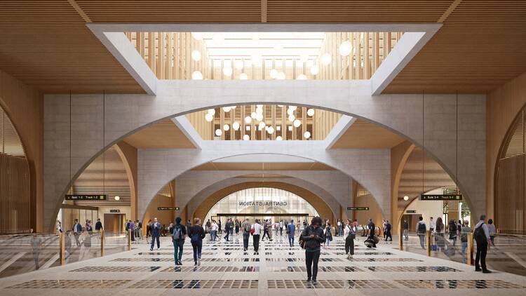 A digital mock-up of the new Gothenburg Central Station A digital mock-up of the new Gothenburg Central Station