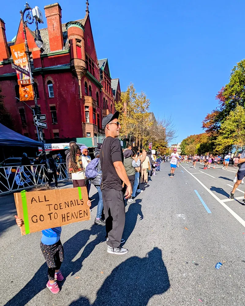 marathon sign