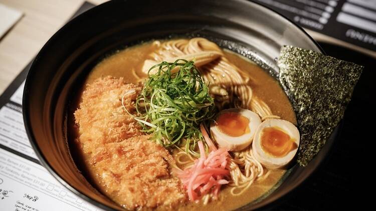 Ikkoryu Fukuoka A bowl of ramen