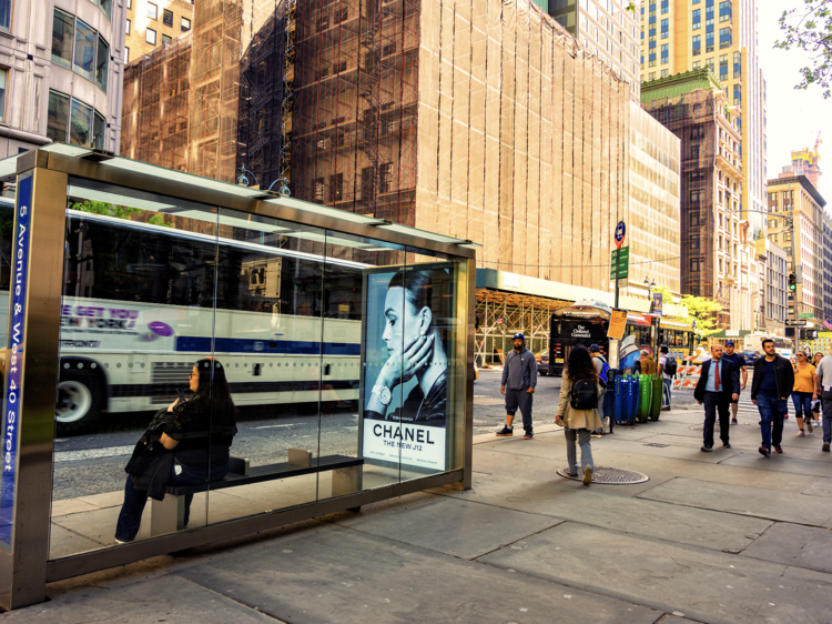 All NYC bus stops are finally getting bench seats—but the effort might take up to a decade All NYC bus stops are finally getting bench seats—but the effort might take up to a decade