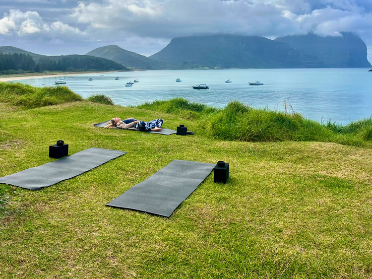 Stretch out with Lord Howe Yoga