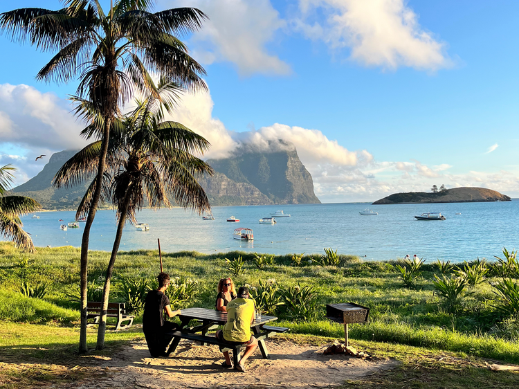 Have a beachside barbeque