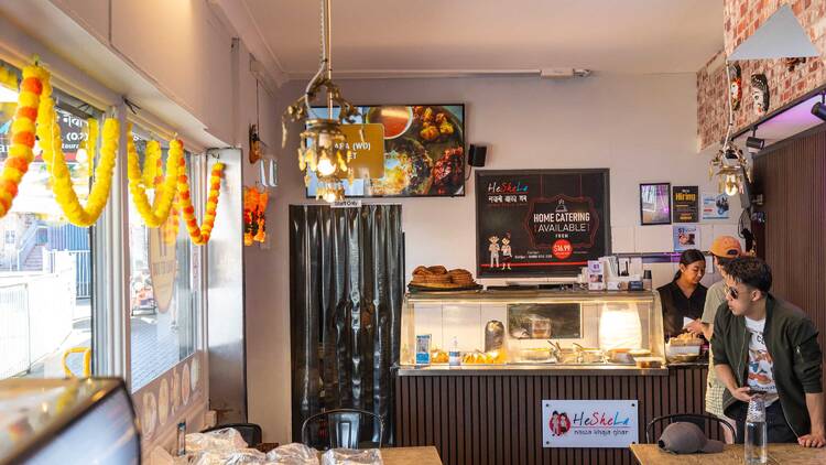 Inside Heshela Newa Khaja Ghar