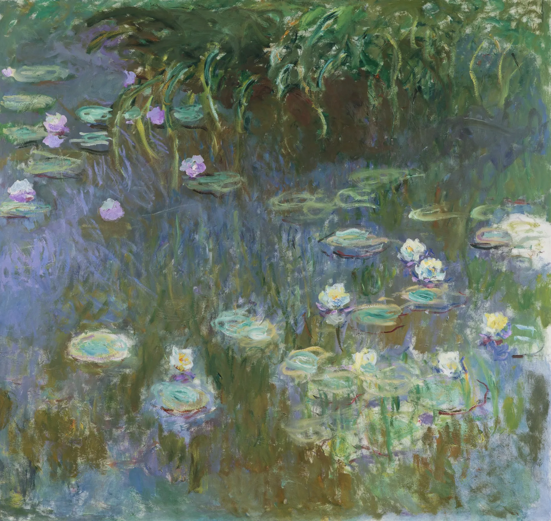 Monet Water Lilies painting