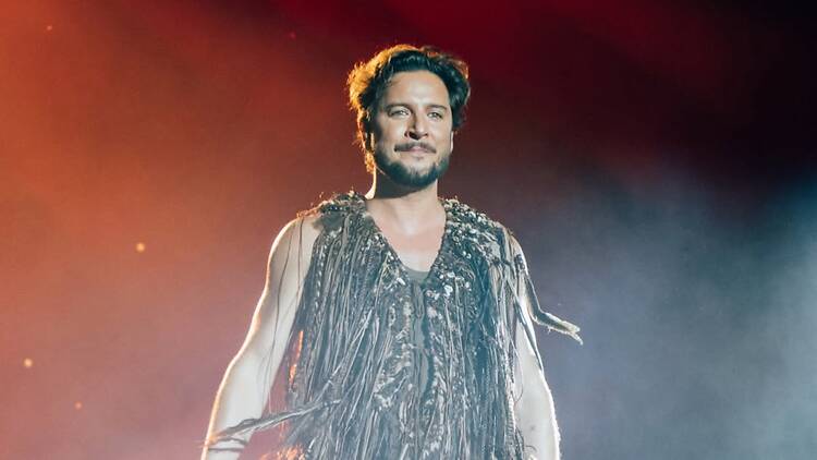 El músico Manuel Carrasco en concierto