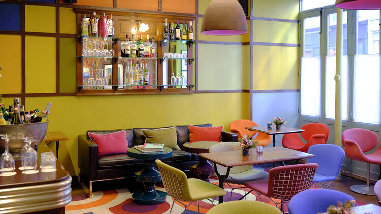 Hotel du Petit Moulin restaurant.