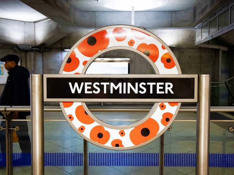 All the London Underground and Overground stations that have Poppy Roundels for Remembrance 2025