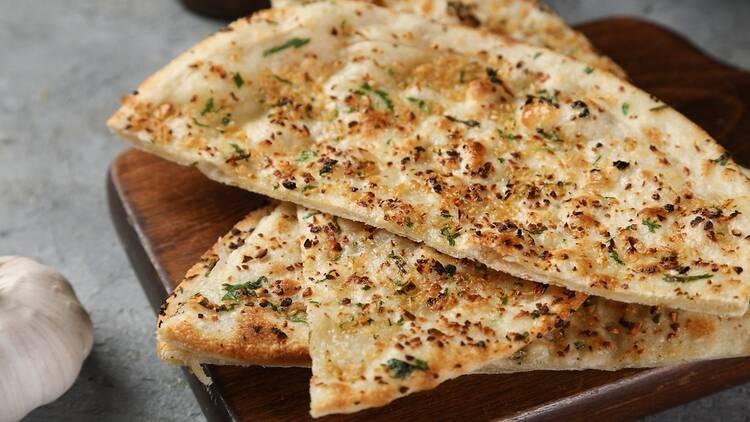 Butter garlic naan