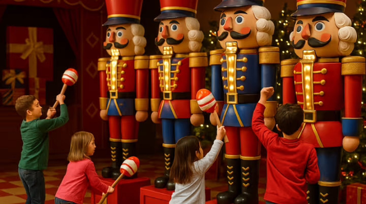 A new family-friendly experience (with Santa!) is taking over the fourth floor of the Shops at Columbus Circle