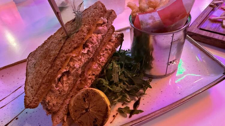 Tuna melt at El Cuban Diner Tuna melt at El Cuban Diner