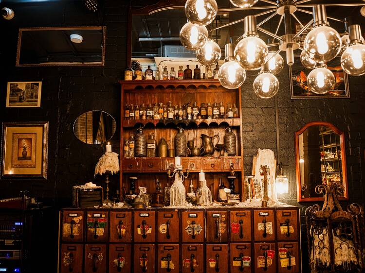 Catch cheap late night tacos, secret menu cocktails and a game night at this newly reopened CBD bar
