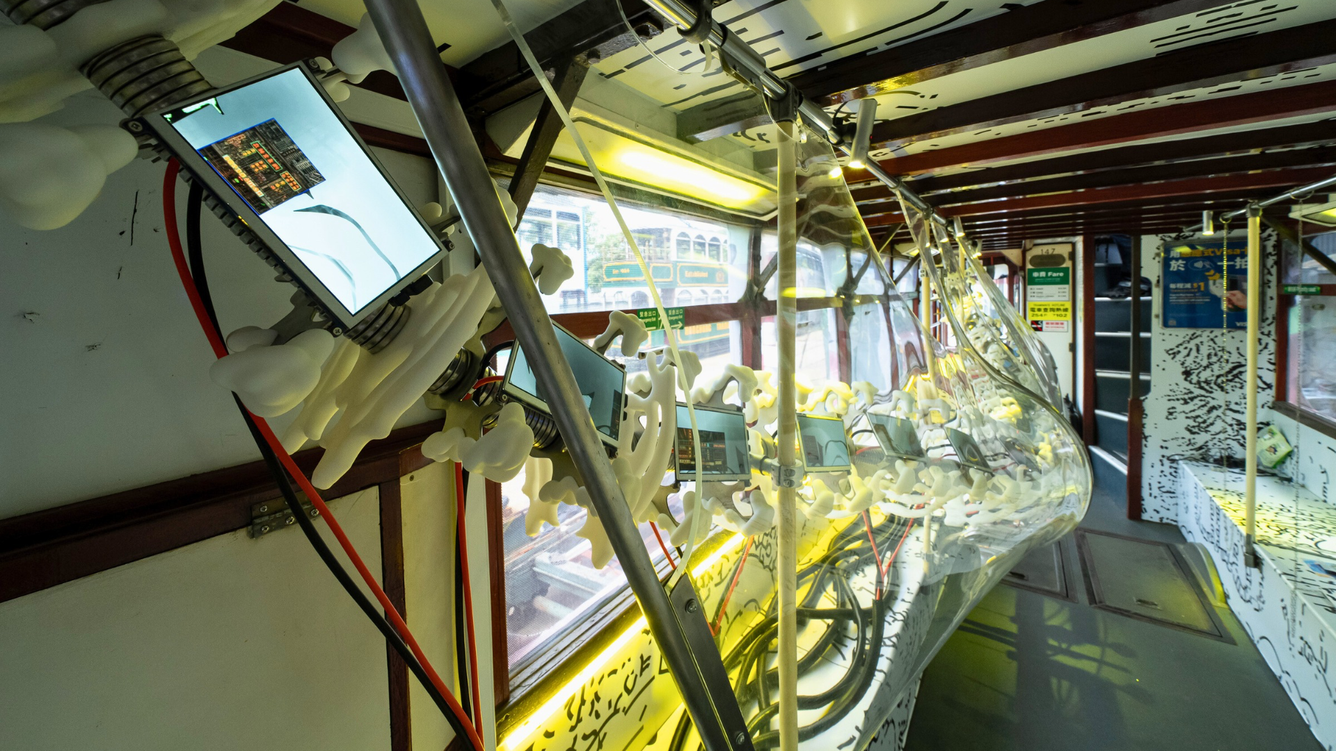 Futuristic tram experience Ding Lab rides through Kennedy Town this November