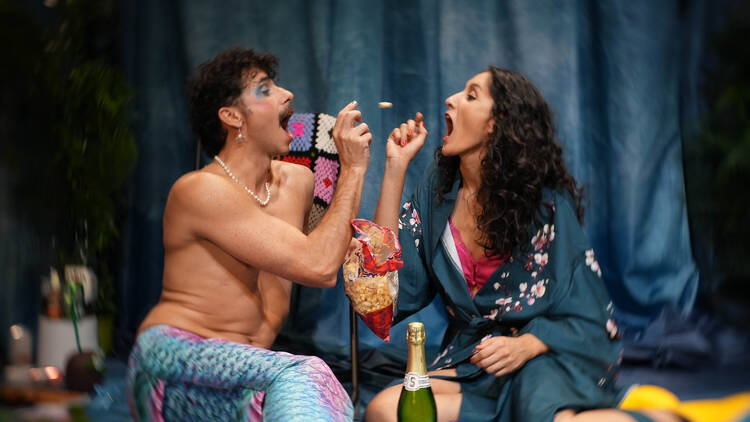 La obra 'Azul reproche', en Teatro Timbre 4