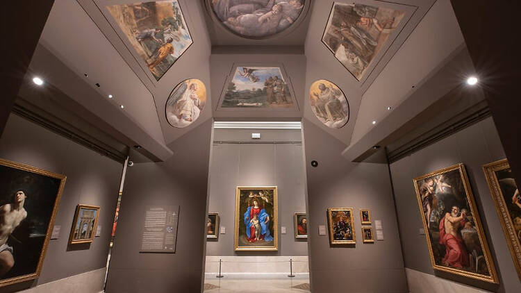 Recreación de la Capilla Herrera. Museo Nacional del Prado