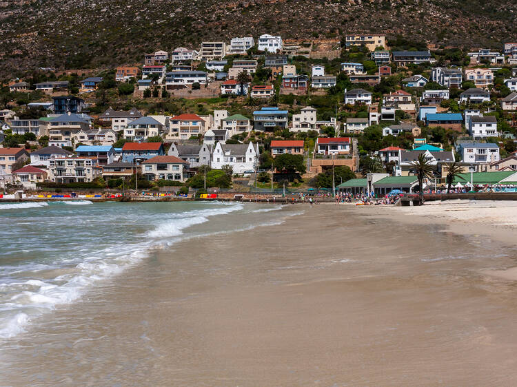 Fish Hoek Beach (Lighthouse to Clovelly), False Bay Fish Hoek Beach (Lighthouse to Clovelly), False Bay