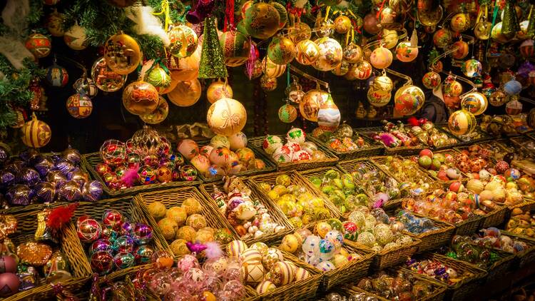 Mercado navideño. Shutterstock