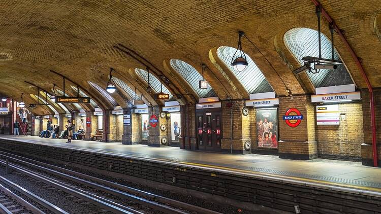 Baker Street station, London Baker Street station, London