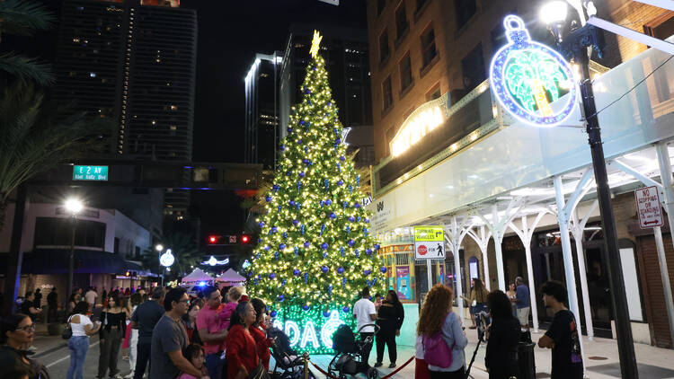 Downtown Miami Tree Lighting and Holiday Village Downtown Miami Tree Lighting and Holiday Village