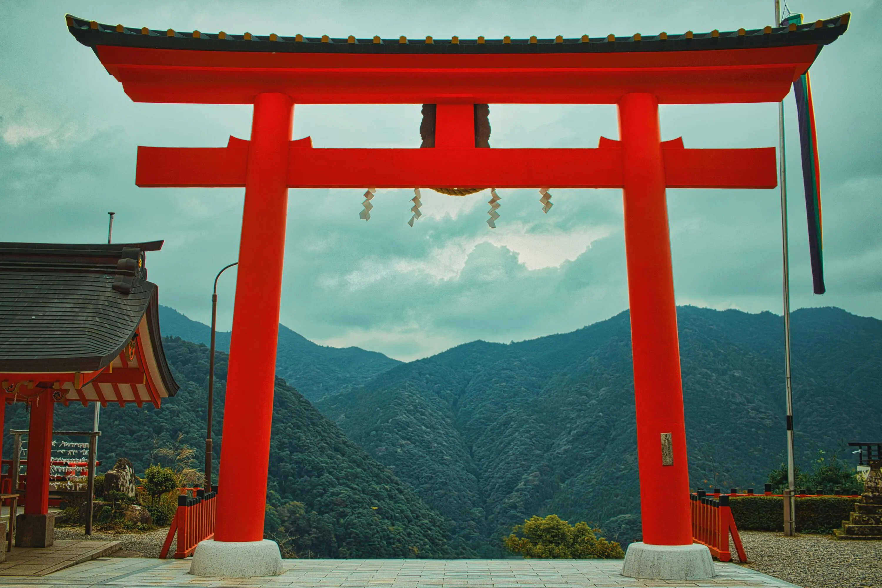 Kii mountains in Japan