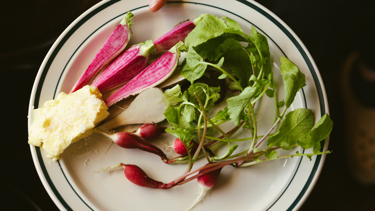Vegetables at Frankie & Mo's