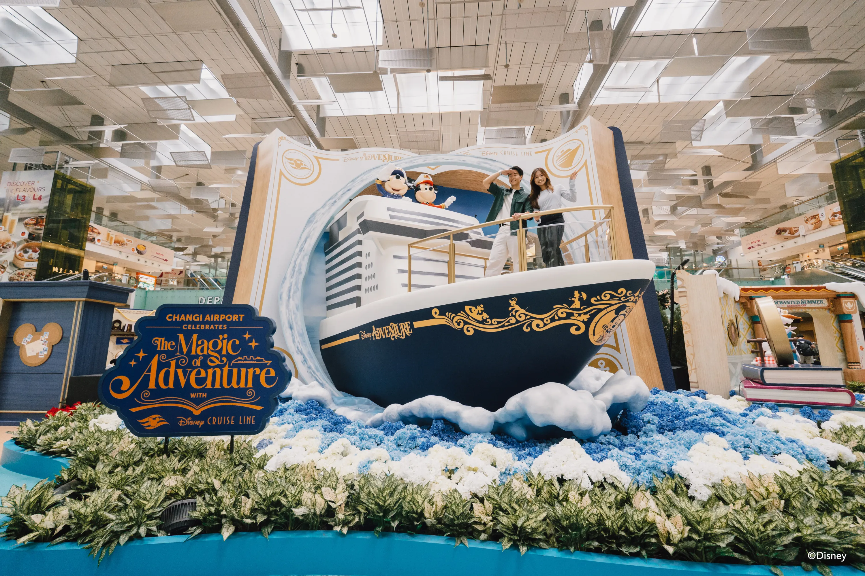 Disney at Changi Airport