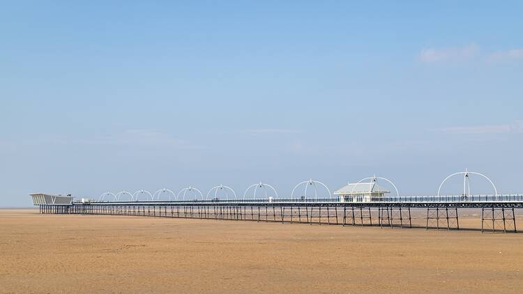Southport Pier, England Southport Pier, England