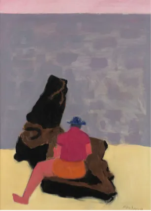 Milton Avery (1885–1965), Figure on the Jetty