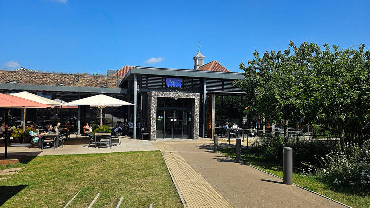 The exterior of Depot Cinema The exterior of Depot Cinema