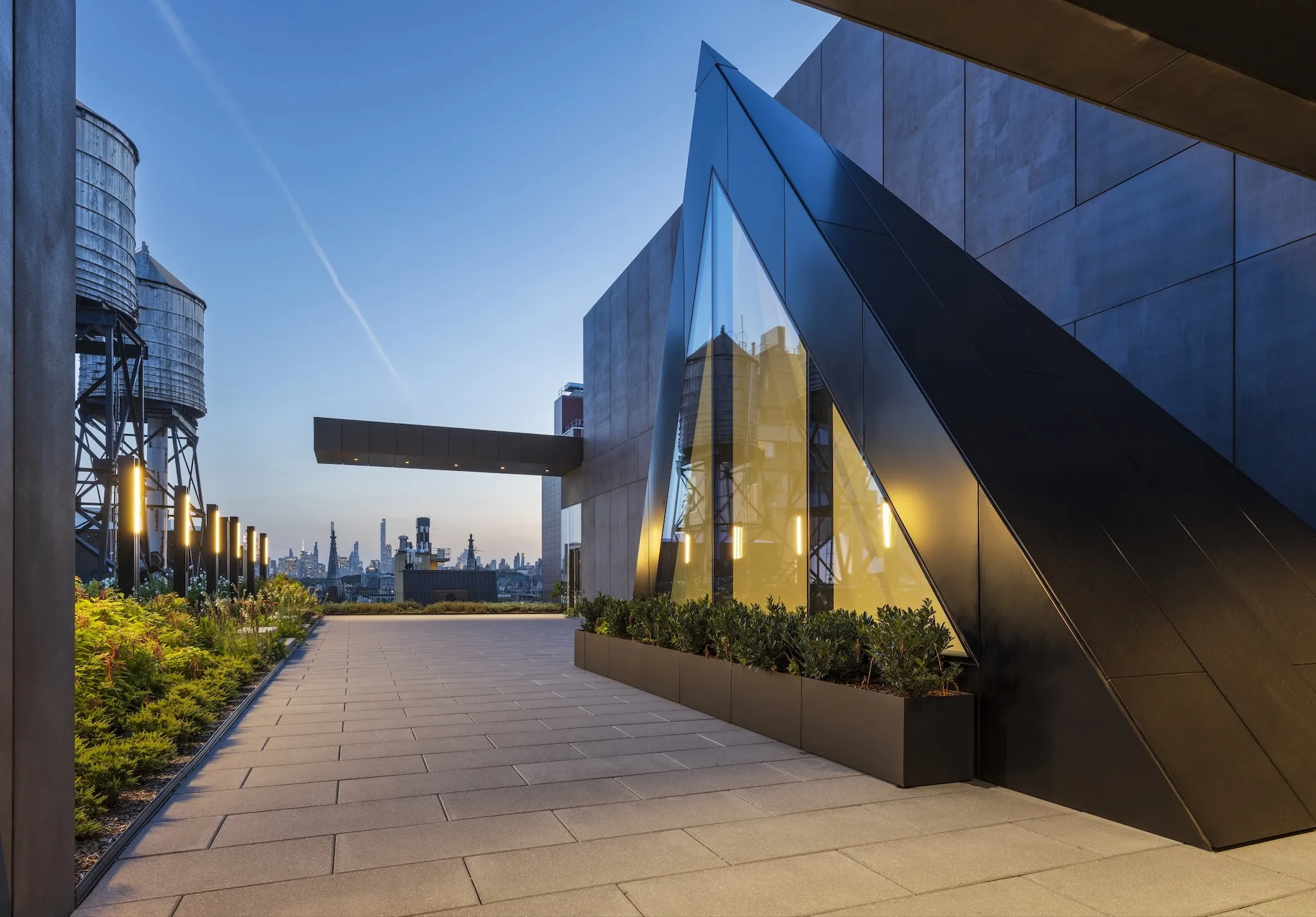 Rooftop of the Studio Museum, Harlem.
