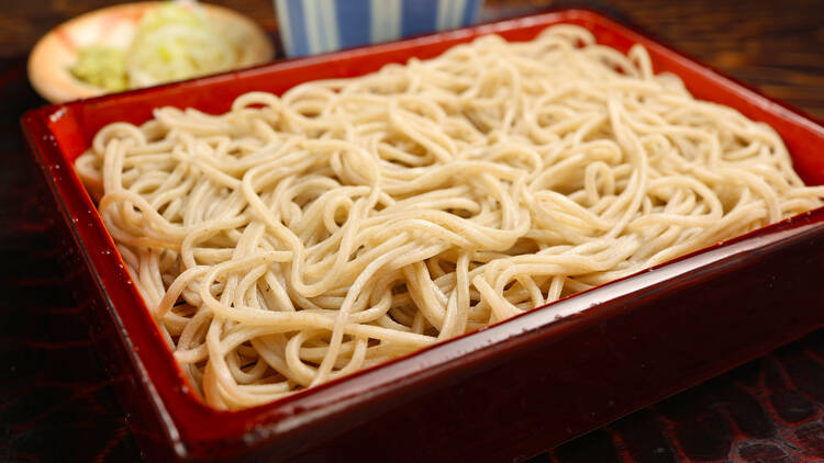 Savour delicious soba noodles at a historic restaurant Savour delicious soba noodles at a historic restaurant