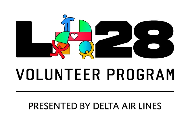LA28 volunteer program logo