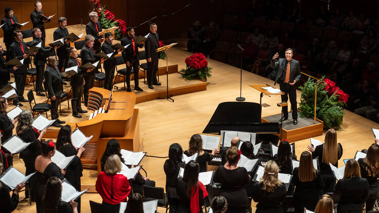 The Los Angeles Master Chorale conducted by Grant Gershon.