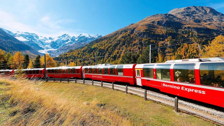 Bernina Express: an action-packed ride from Switzerland to Italy Bernina Express: an action-packed ride from Switzerland to Italy