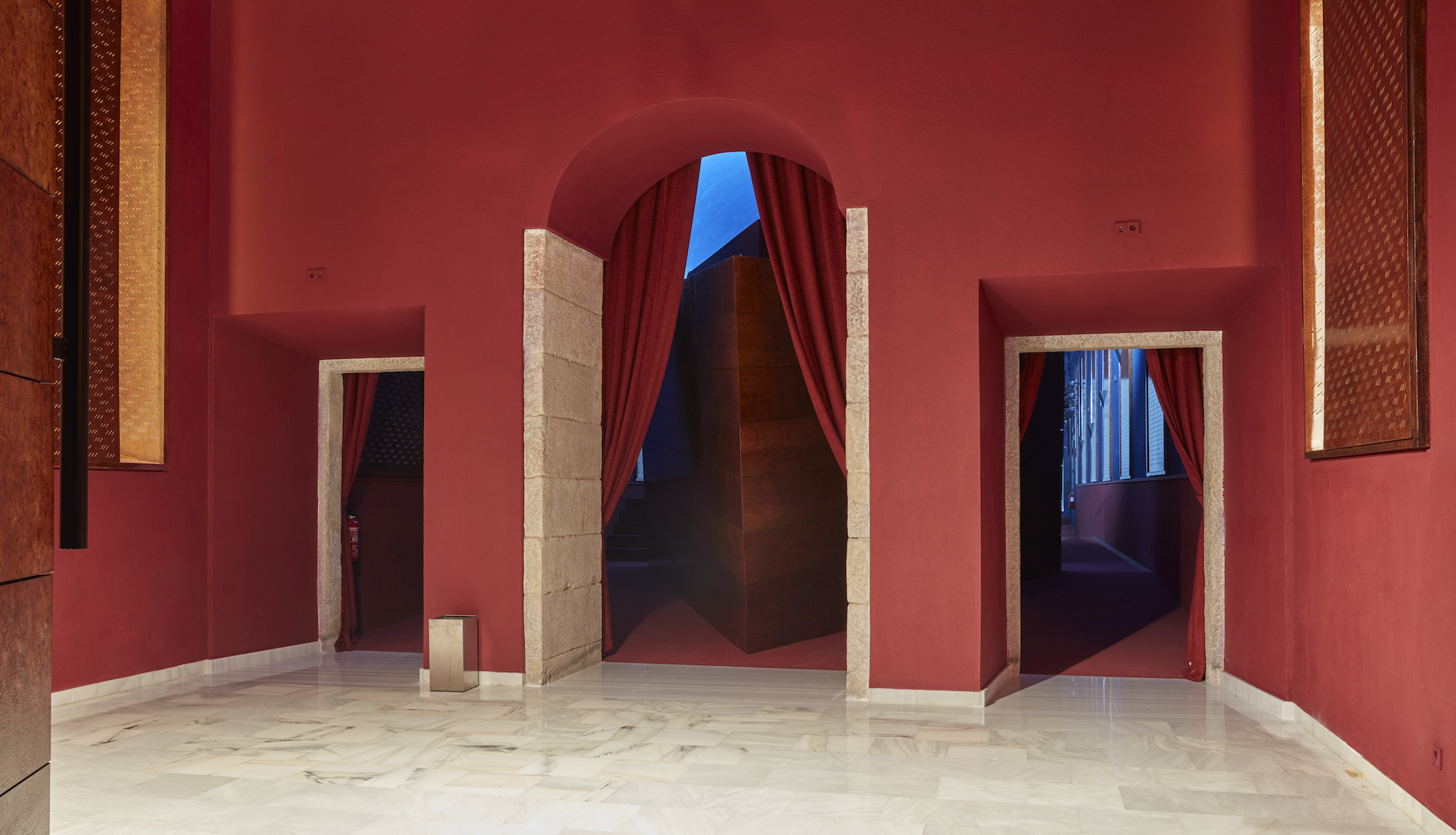 A Stunning New Crimson and Blue Cinema Has Opened In This World-Renowned Art Museum, Canada Reviews