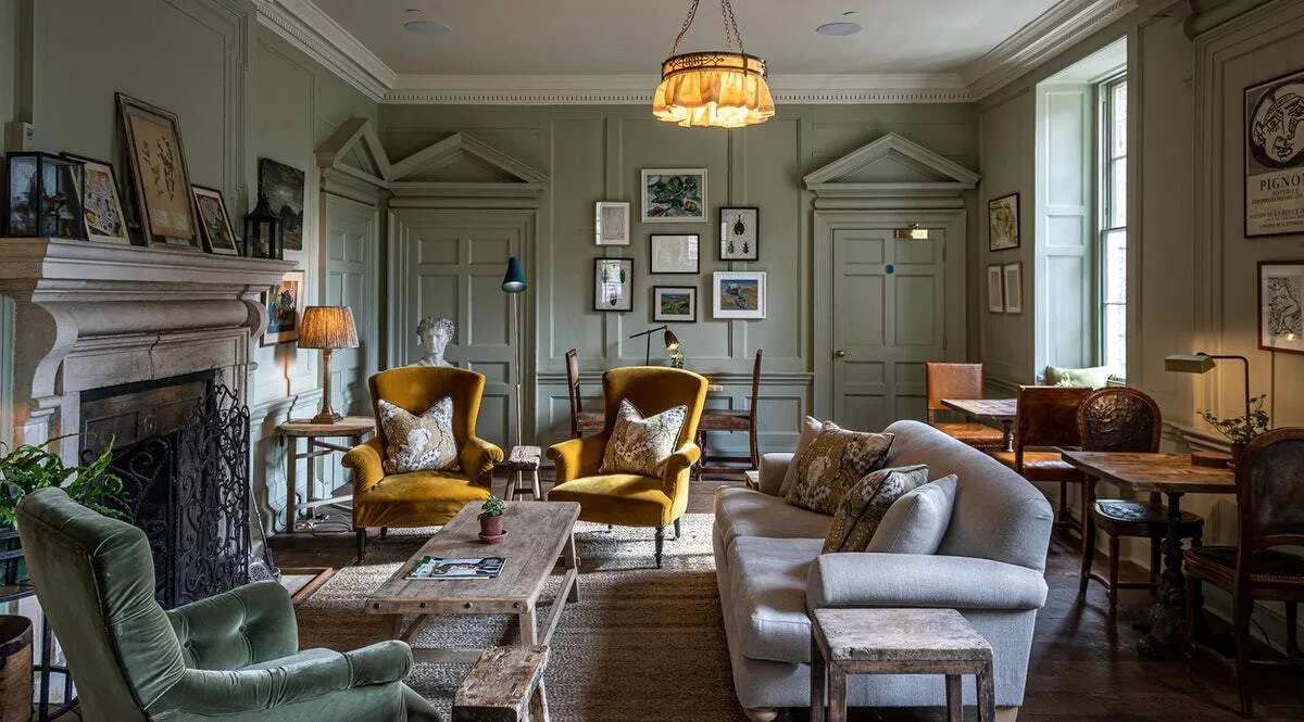 Inside the Talbot hotel, Malton