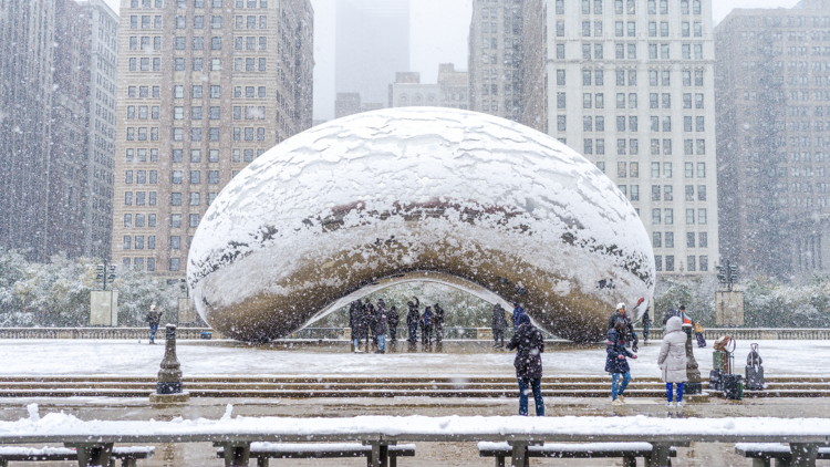 Snow in Chicago Snow in Chicago