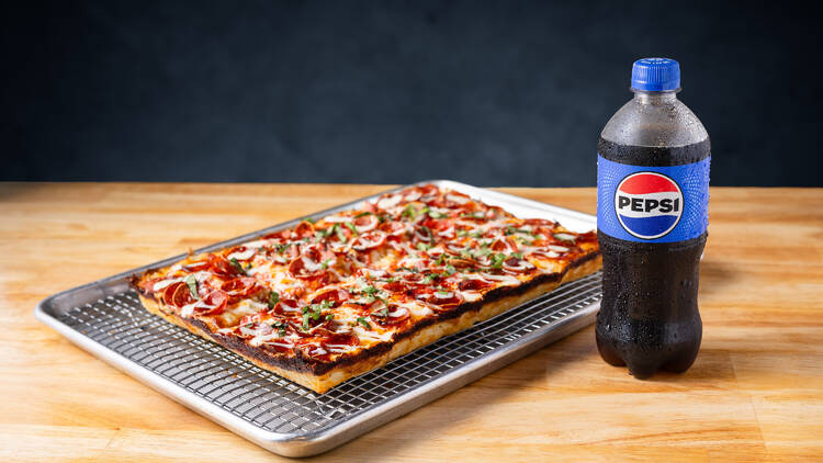 Pepsi Time Out SoDough branded