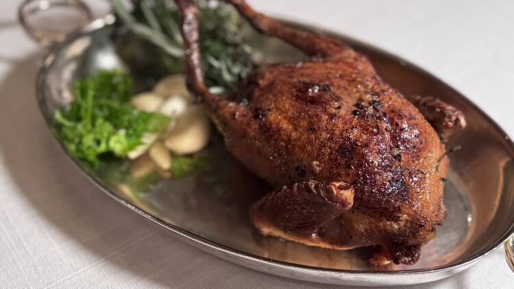 希戈餐廳：烤原隻法國乳鴿