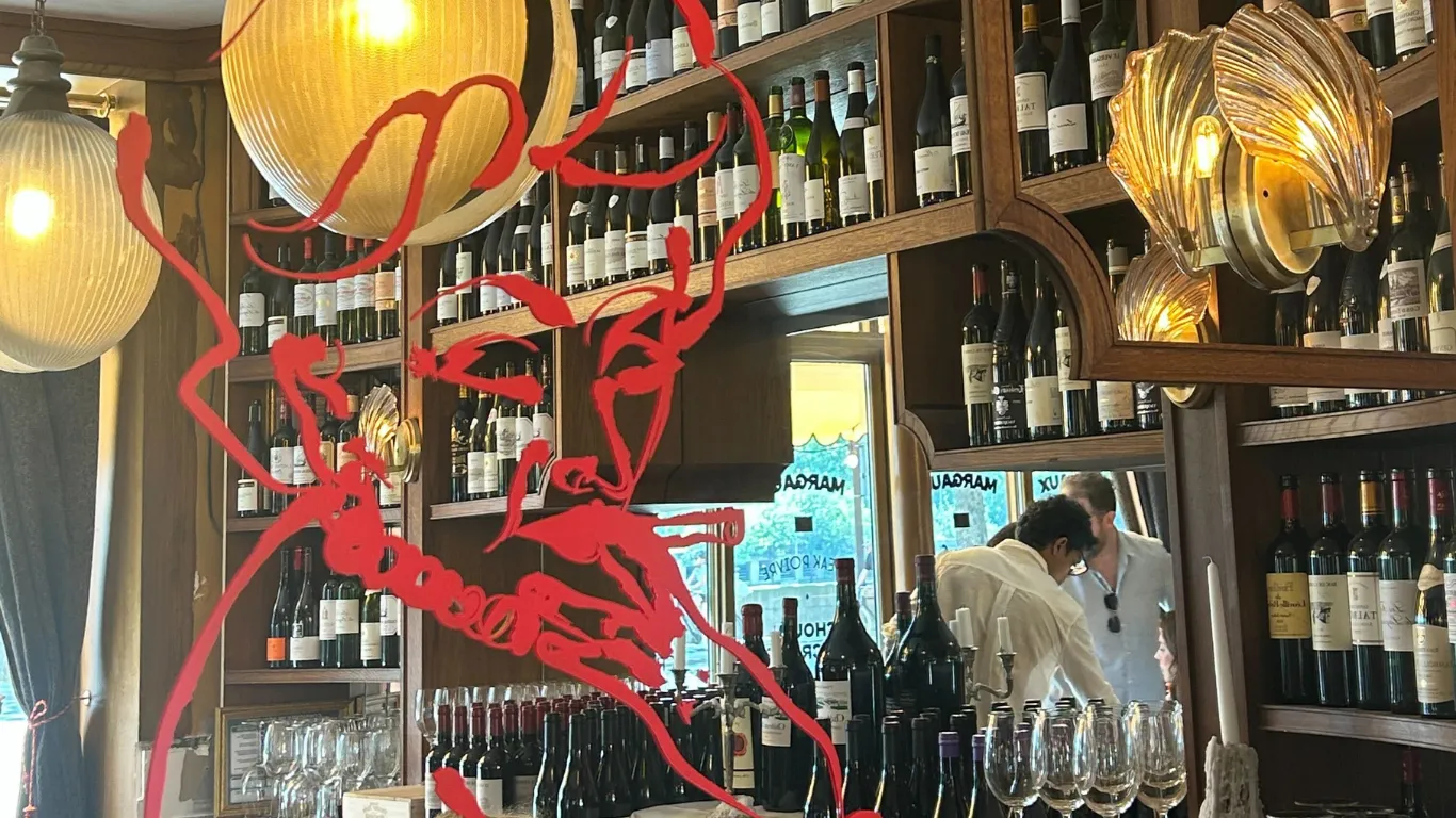 Margaux restaurant in Paris, France.