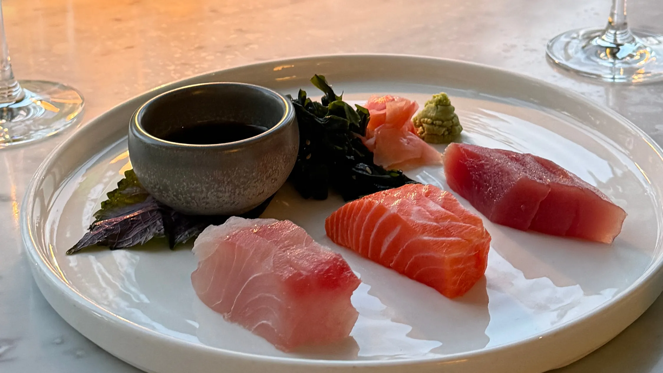 Sshimi at Rick Stein at Bannisters