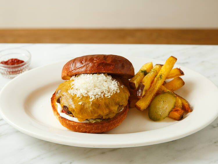 Bite into the beefiest wagyu burger