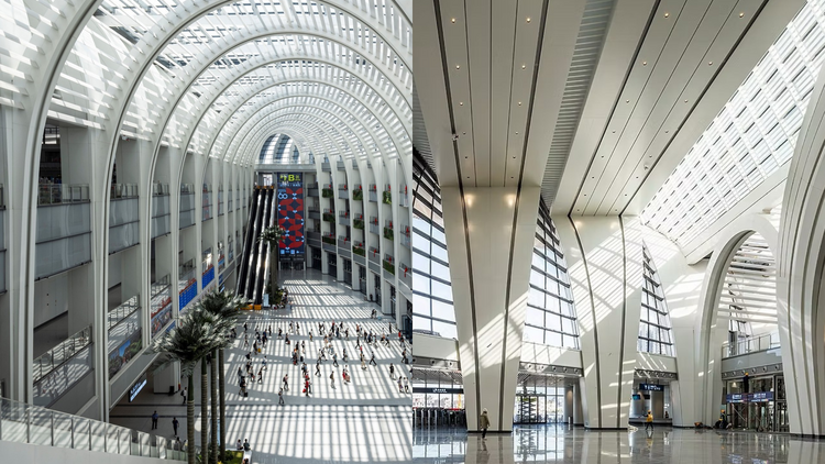 Baiyun Station, Guangzhou, China Baiyun Station, Guangzhou, China