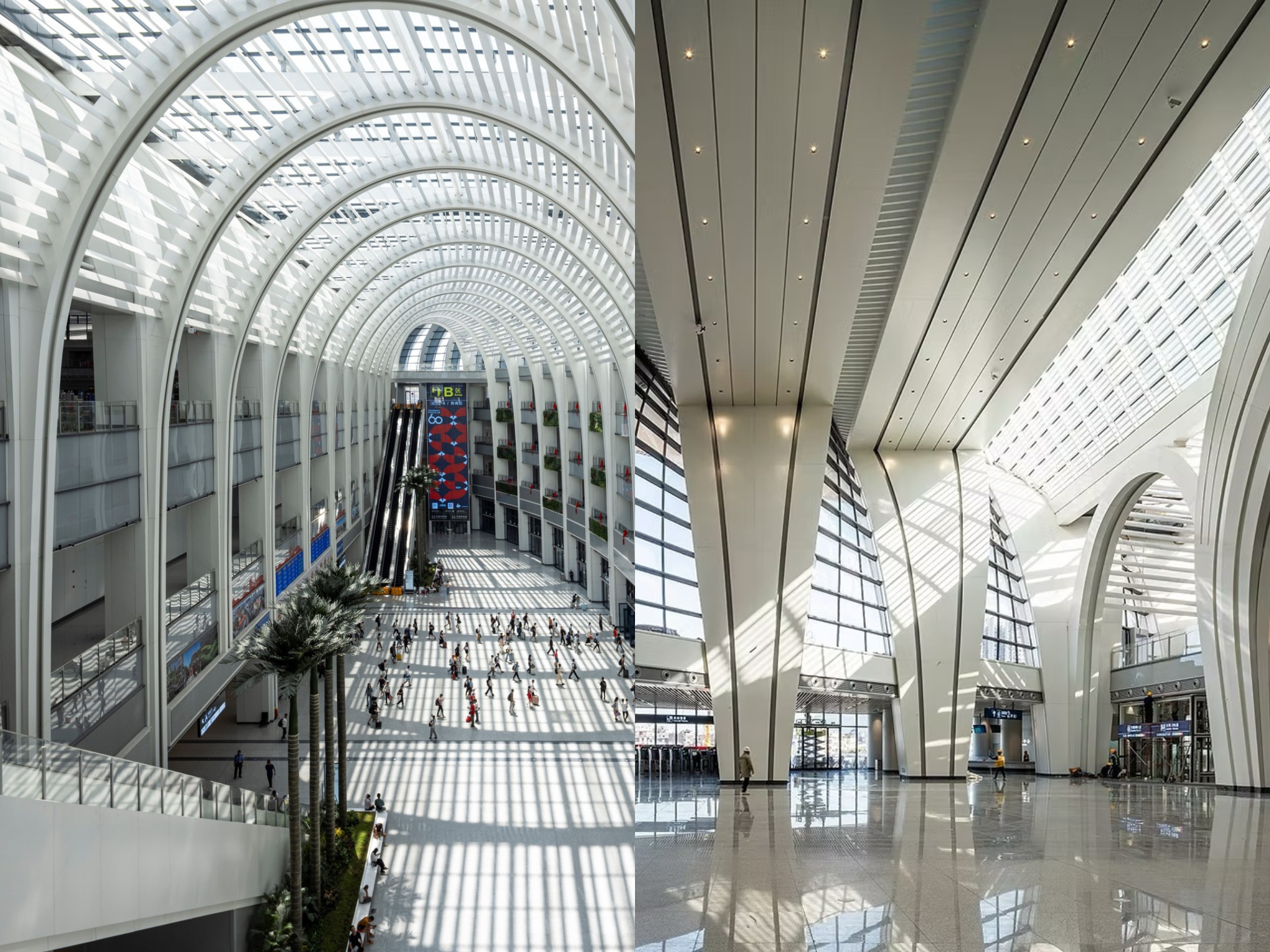 This luminous train station in China is officially among the most beautiful in the world
