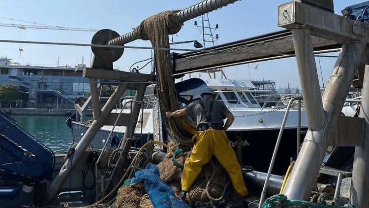 Barcelona: pasear por el muelle